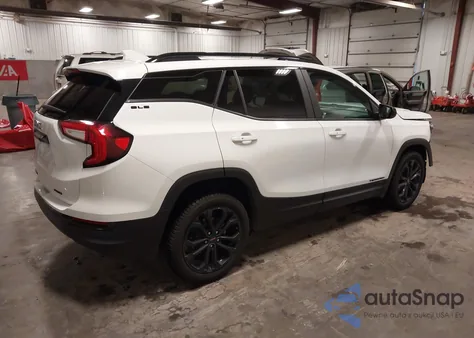 2022 GMC Terrain Awd Sle from USA, damaged, VIN 3GKALTEV2NL275742